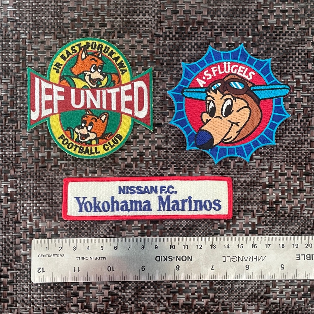 Japan League Football (Soccer) 3 Various Patches